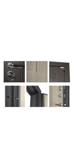 Стальная дверь "Викинг" | Порошковое покрытие 