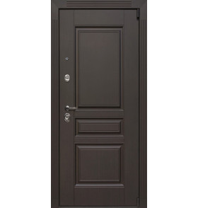 Стальная дверь "Гермес NEW" с зеркалом "Elit"