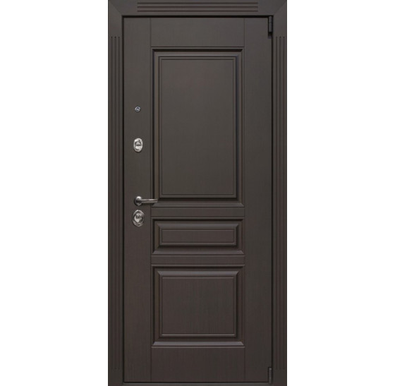 Стальная дверь "Гермес NEW" с зеркалом "Elit" | Порошковое покрытие 