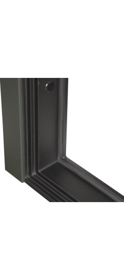 Стальная дверь "Scandi" с зеркалом | Порошковое покрытие 