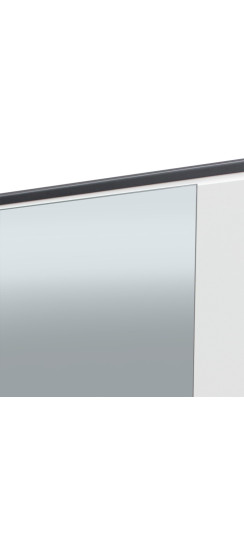 Стальная дверь "Бриг с зеркалом" | Порошковое покрытие 