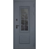 Стальная дверь Арктика с окном (терморазрыв 3к) | Два слоя покрытия: первый слой - цинкогрунт, второй слой - порошковое покрытие. Цвет 