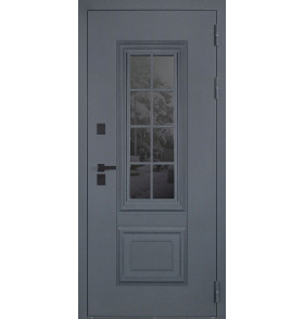 Стальная дверь Арктика с окном (терморазрыв 3к)