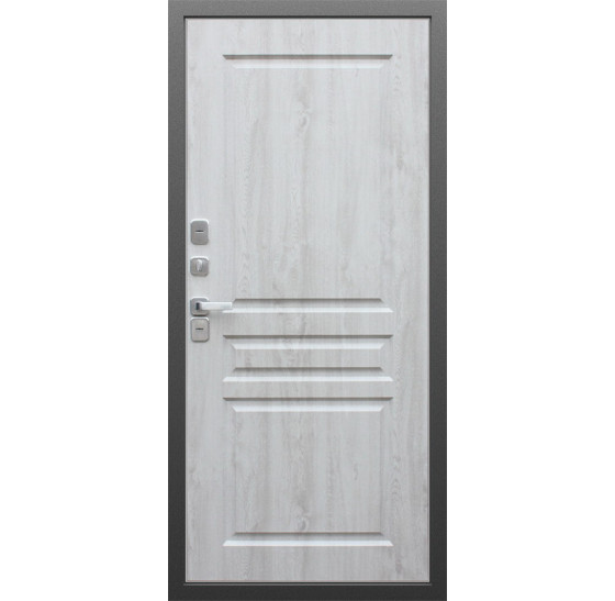 Стальная дверь "Сибирь" (терморазрыв 3к) | Два слоя покрытия: первый слой - цинкогрунт, второй слой - порошковое покрытие 