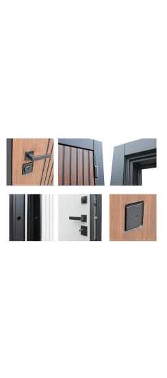 Стальная дверь "Velvet" | Порошковое покрытие 