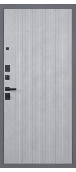 Стальная дверь "Беркут" магазина "АСД" | Порошковое покрытие 