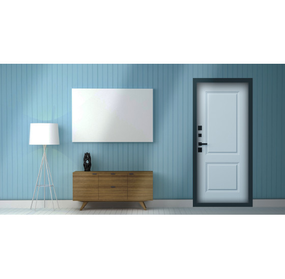 Стальная дверь "Эльбрус" (терморазрыв 3к) | Два слоя покрытия: первый слой - цинкогрунт, второй слой - порошковое покрытие 