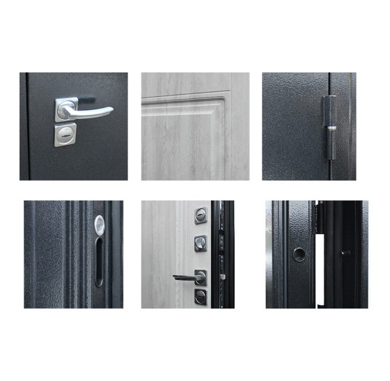 Стальная дверь "Север" (терморазрыв 3к) | Порошковое покрытие 