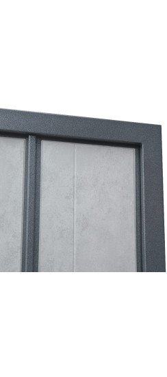 Стальная дверь «Байкал» (двустворчатая) | Порошковое покрытие 