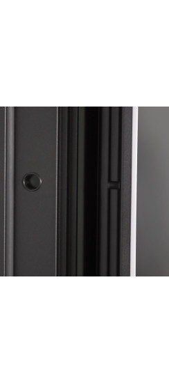 Стальная дверь "Scandi" с зеркалом | Порошковое покрытие 