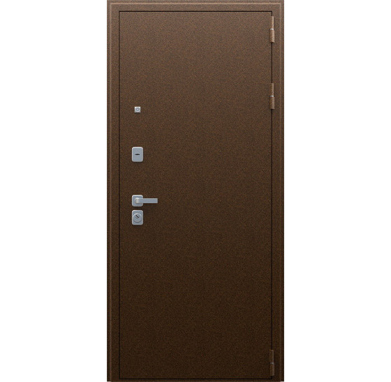 Стальная дверь "Спартак" с зеркалом | Порошковое покрытие 