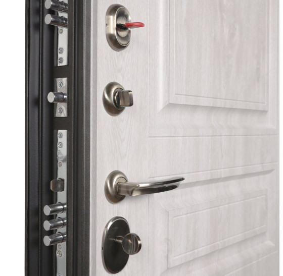 Стальная дверь "Аляска" (терморазрыв 3к) | Два слоя покрытия: первый слой - цинкогрунт, второй слой - порошковое покрытие  