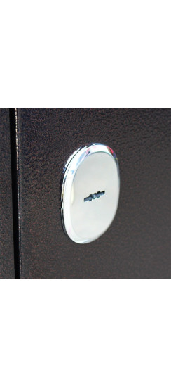 Стальная дверь "Комфорт" с зеркалом | Порошковое покрытие 