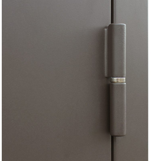 Стальная дверь "Тундра" с окном (терморазрыв 3к) | Два слоя покрытия: первый слой - цинкогрунт, второй слой - порошковое покрытие (цвет 