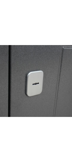 Стальная дверь "Арсенал" с зеркалом | Порошковое покрытие 