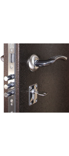 Стальная дверь "Лидер" | Порошковое покрытие 