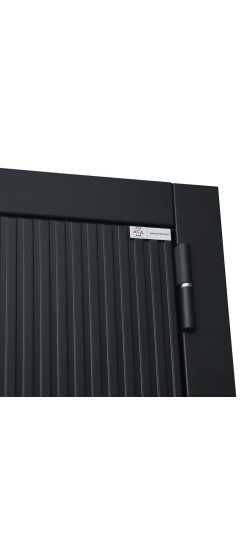 Стальная дверь «Конструктор» с зеркалом | Порошковое покрытие 