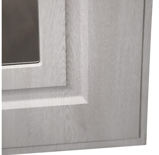 Стальная дверь "Гермес NEW" с зеркалом "Elit" | Порошковое покрытие 