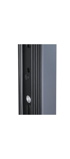 Стальная дверь "Вертикаль" | Порошковое покрытие 