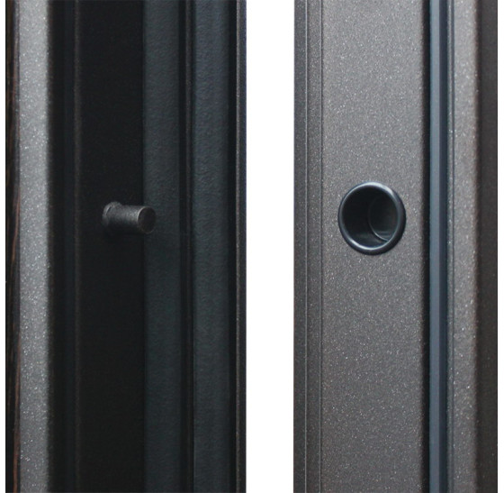 Стальная дверь "Сибирь" (терморазрыв 3к) | Два слоя покрытия: первый слой - цинкогрунт, второй слой - порошковое покрытие 