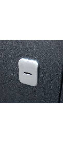 Стальная дверь "Next 1" с зеркалом | Порошковое покрытие 