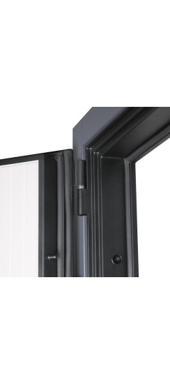 Стальная дверь "Вертикаль" | Порошковое покрытие 