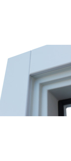 Стальная дверь "Эверест" с зеркалом | Порошковое покрытие 