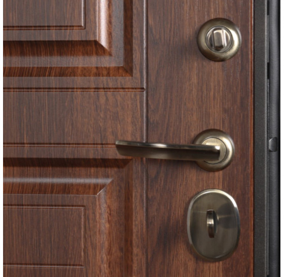 Стальная дверь "Аляска" (терморазрыв 3к) | Два слоя покрытия: первый слой - цинкогрунт, второй слой - порошковое покрытие  