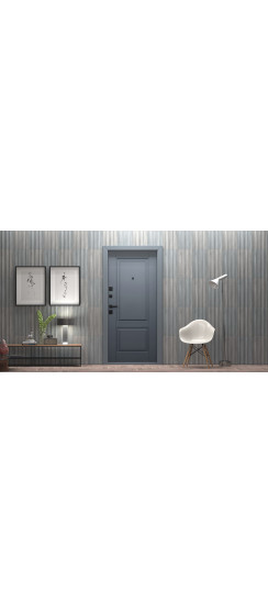 Стальная дверь "Гермес Неоклассика" | Порошковое покрытие 