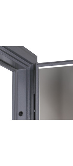 Стальная дверь  "Беркут" с зеркалом | Порошковое покрытие 