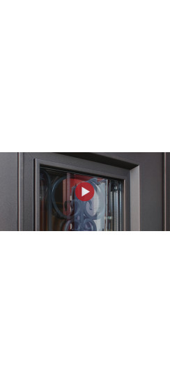 Стальная дверь "Grand Luxe" | Два слоя покрытия полотна и коробки: первый слой - цинкогрунт, второй слой - порошковое покрытие 