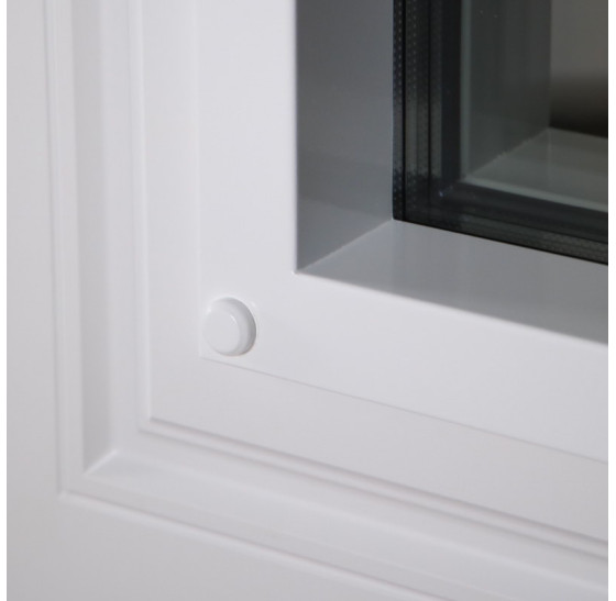 Стальная дверь Арктика с окном (терморазрыв 3к) | Два слоя покрытия: первый слой - цинкогрунт, второй слой - порошковое покрытие. Цвет 