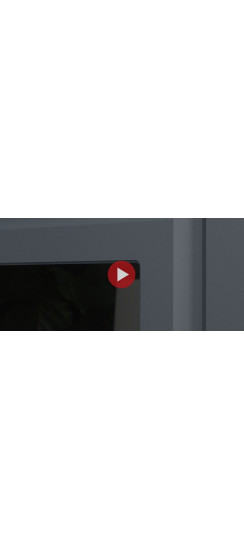 Стальная дверь "Гермес" Неоклассика с зеркалом "Elit" | Порошковое покрытие 