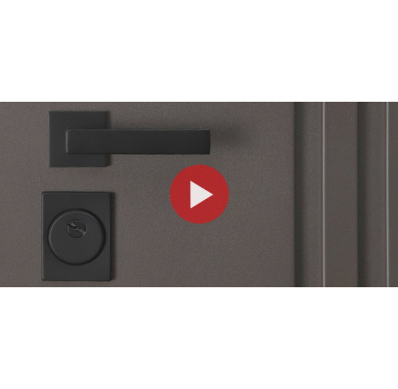 Стальная дверь "Arteon" (терморазрыв 3к) | Два слоя покрытия металла: первый слой - цинкогрунт, второй слой - порошковое покрытие 