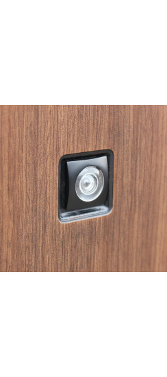 Стальная дверь "Velvet" с зеркалом | Порошковое покрытие 