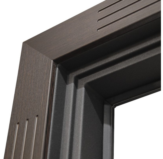 Стальная дверь "Гермес NEW" с зеркалом "Elit" | Порошковое покрытие 