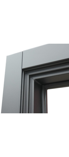 Стальная дверь "Velvet" с зеркалом | Порошковое покрытие 