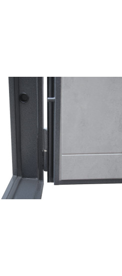 Стальная дверь «Байкал» (двустворчатая) | Порошковое покрытие 