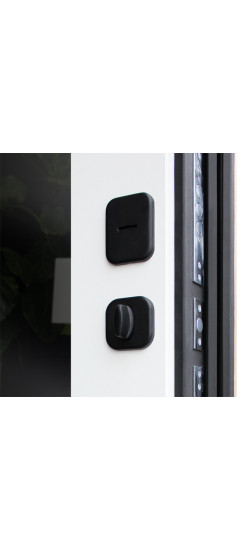 Стальная дверь "Фрегат" с зеркалом | Порошковое покрытие 