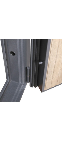 Стальная дверь "Беркут" магазина "АСД" | Порошковое покрытие 