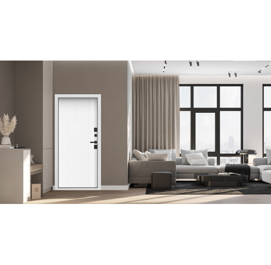 Стальная дверь "Arteon" (терморазрыв 3к) | Два слоя покрытия металла: первый слой - цинкогрунт, второй слой - порошковое покрытие 