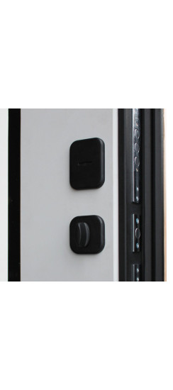 Стальная дверь "Фрегат" | Порошковое покрытие “муар черный”., 2050мм х 860мм - 85кг; 2050мм х 960мм - 90кг.