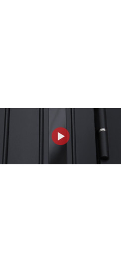 Стальная дверь "Solana" с зеркалом | Порошковое покрытие 