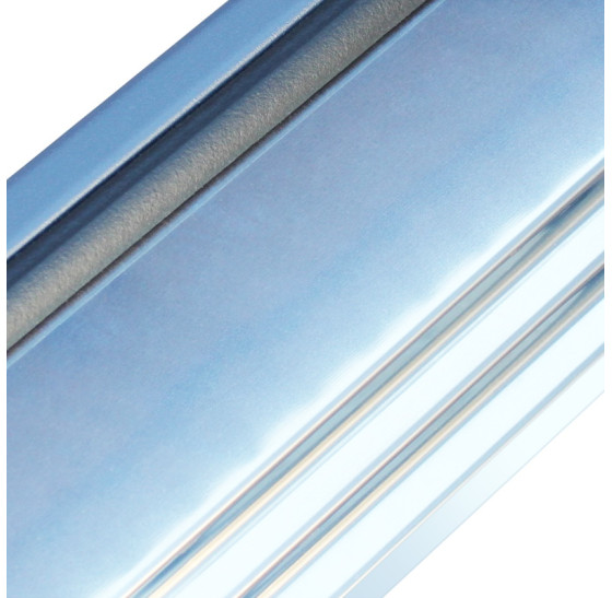 Стальная дверь "Эльбрус" с окном и английской решеткой (терморазрыв 3к) | Два слоя покрытия: первый слой - цинкогрунт, второй слой - порошковое покрытие  