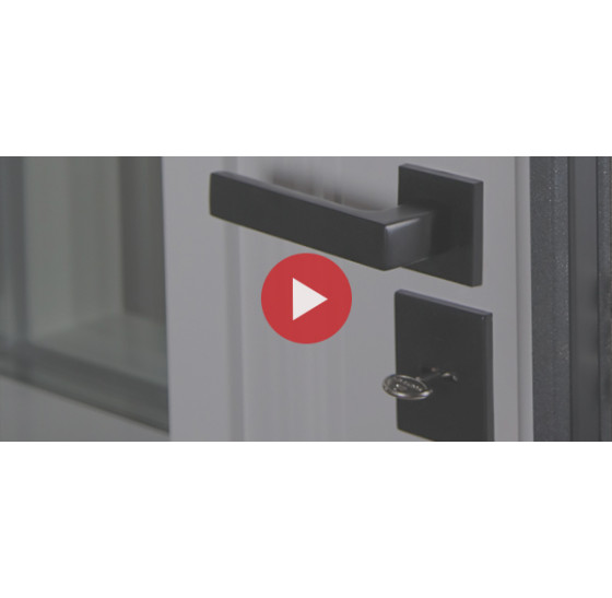 Стальная дверь Арктика с окном (терморазрыв 3к) | Два слоя покрытия: первый слой - цинкогрунт, второй слой - порошковое покрытие. Цвет 