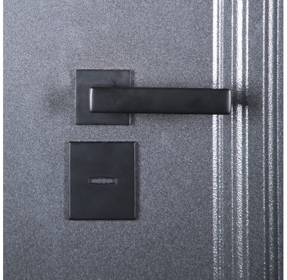 Стальная дверь "Galant" с окном (терморазрыв 3к). Заказная модель. | Два слоя покрытия: первый слой - цинкогрунт, второй слой - порошковое покрытие (цвет 