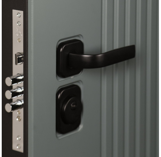 Стальная дверь «Урбан». Заказная модель. | Порошковое покрытие 