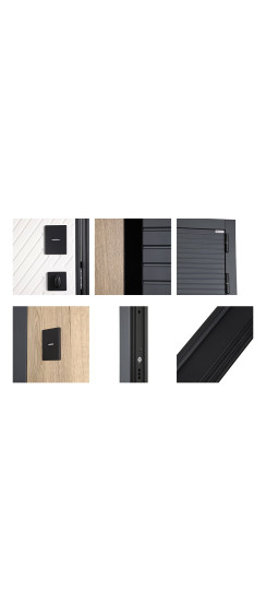 Стальная дверь "Авангард" с механическим замком | Порошковое покрытие 