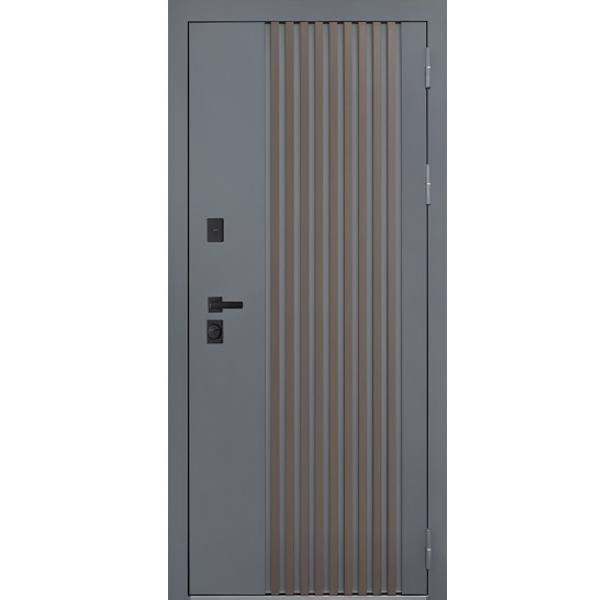 Стальная дверь "Winter" (терморазрыв 3к). Заказная модель. | Два слоя покрытия: первый слой - цинкогрунт, второй слой - порошковое покрытие (дверь -  