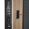 Стальная дверь "Авангард" (биометрический замок) | Порошковое покрытие 
